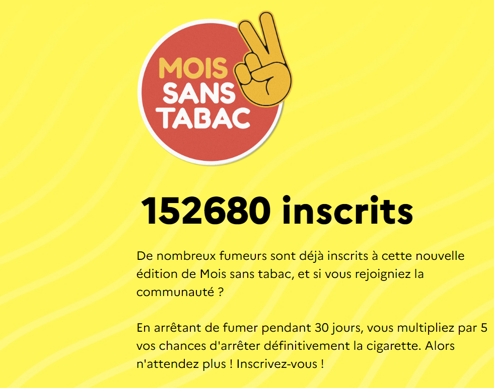 Mois sans Tabac